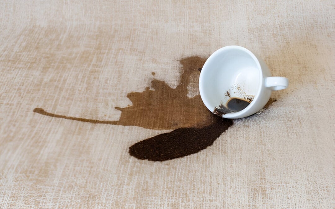 chocolate stain on carpet