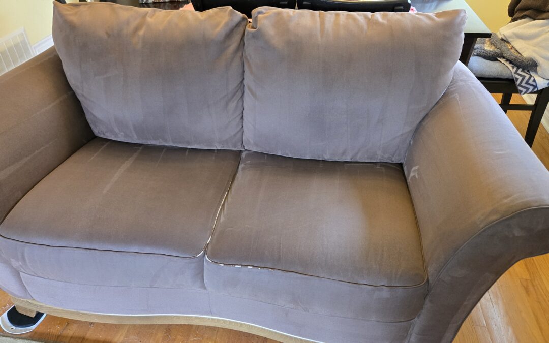 Microfiber Sofa Revival in Mississauga, ON
